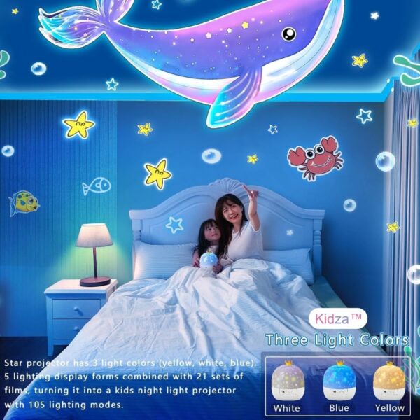 🌙 Kidza™ Night Light Projector 360 - Image 7
