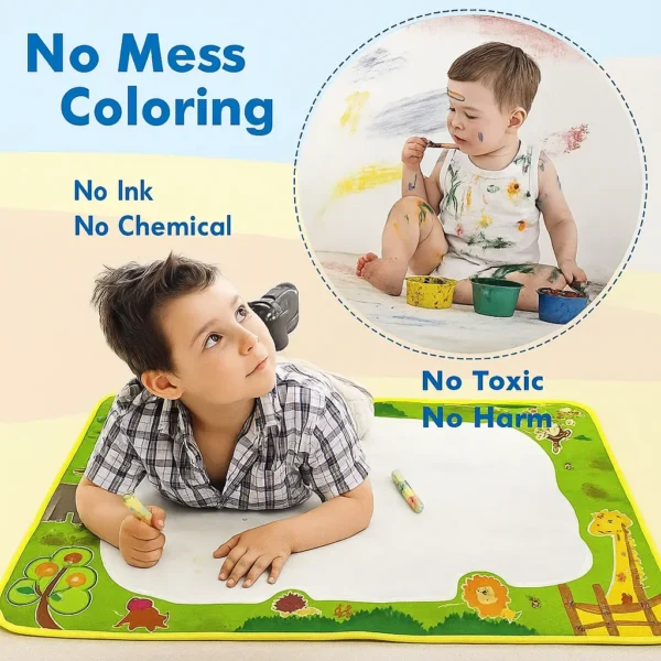Kidza™ Water Doodle Mat for Kids | Reusable - Image 2
